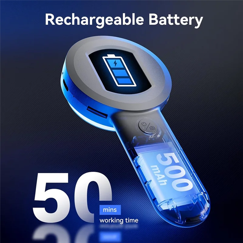 

OFSS-2Inch Digital Microscope 100X Zoom Magnifying Glass With Light Coin Magnifier With 2 Color Light Mode