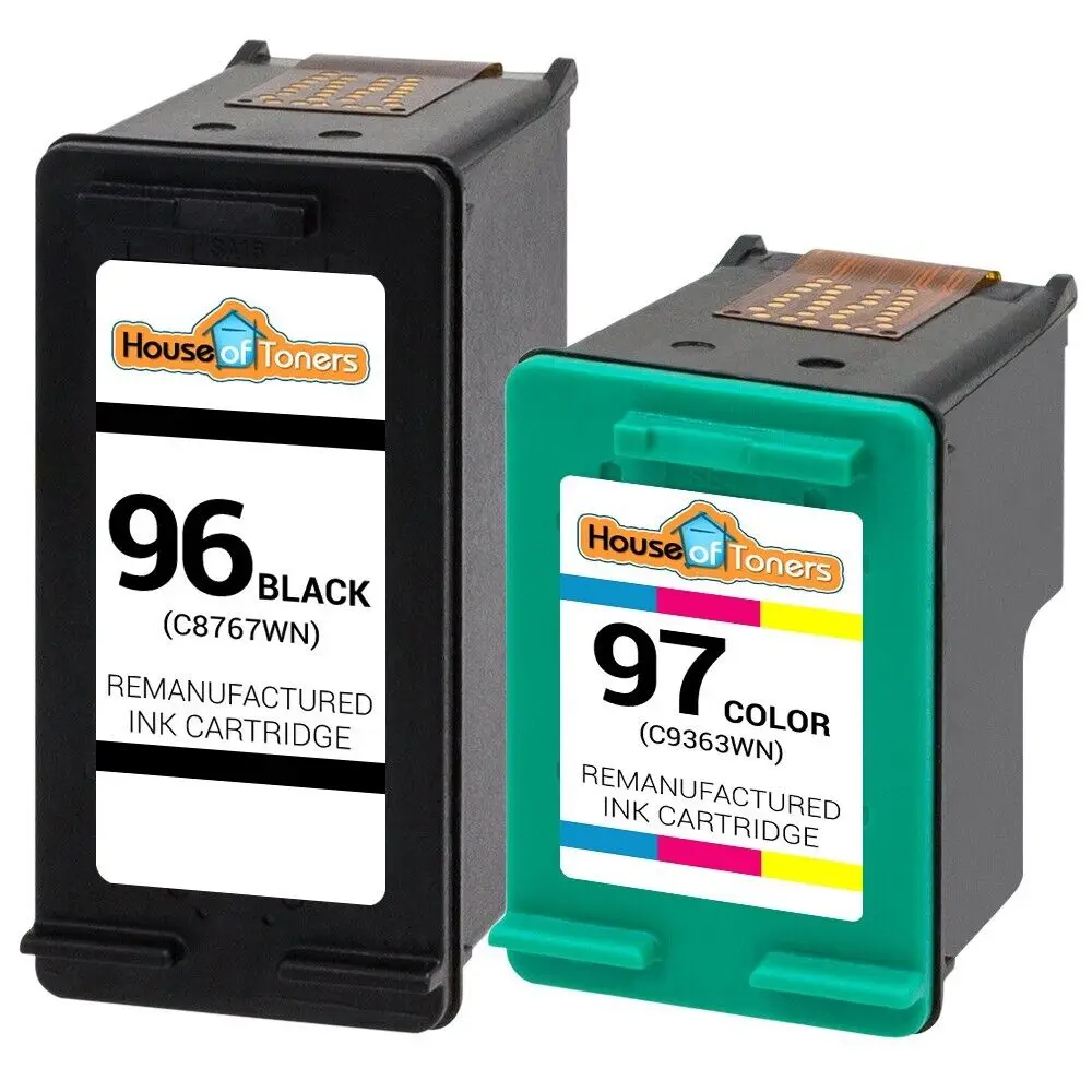 

2PK HP 96 97 Remanufactured Ink Cartridge for Designjet 5940 5940xi Deskjet 5740