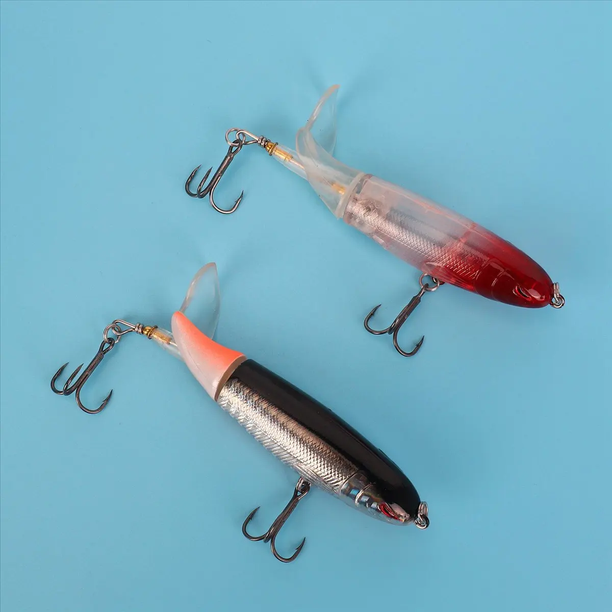 abab-12個入り-ボックス付き-ホッパーポッパー-100mm-13g-フローティングポッパー-釣りルアー-人工ハードベイト