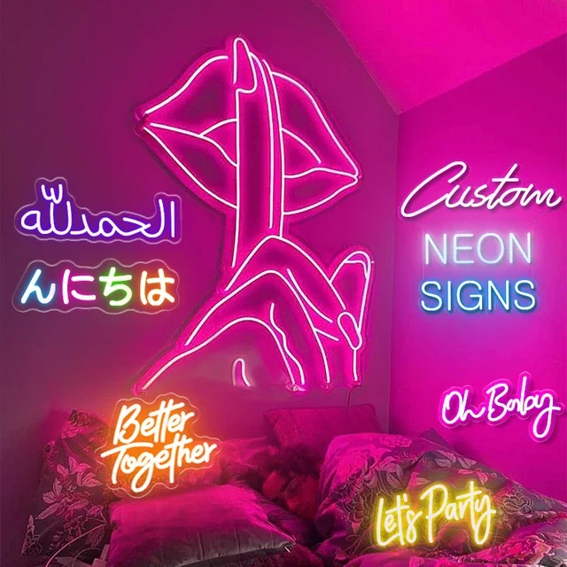 

STLF NO MOQ Dropshipping Bulk Supplier Fast Delivery Led Neon Custom Sign