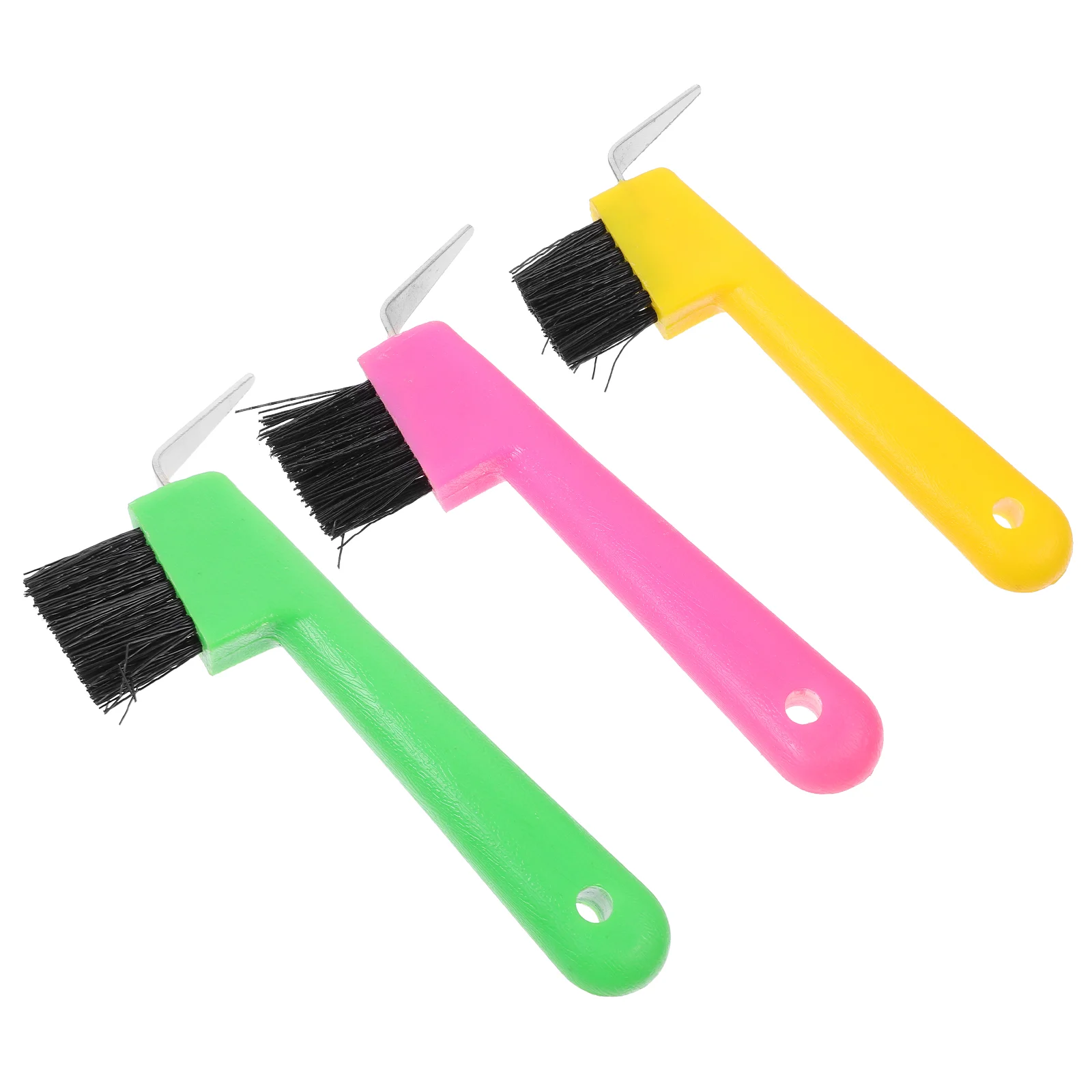 Hoof Rasp for Horses Care Tools Cleaning Horseshoe Iron with Brush Bits Western