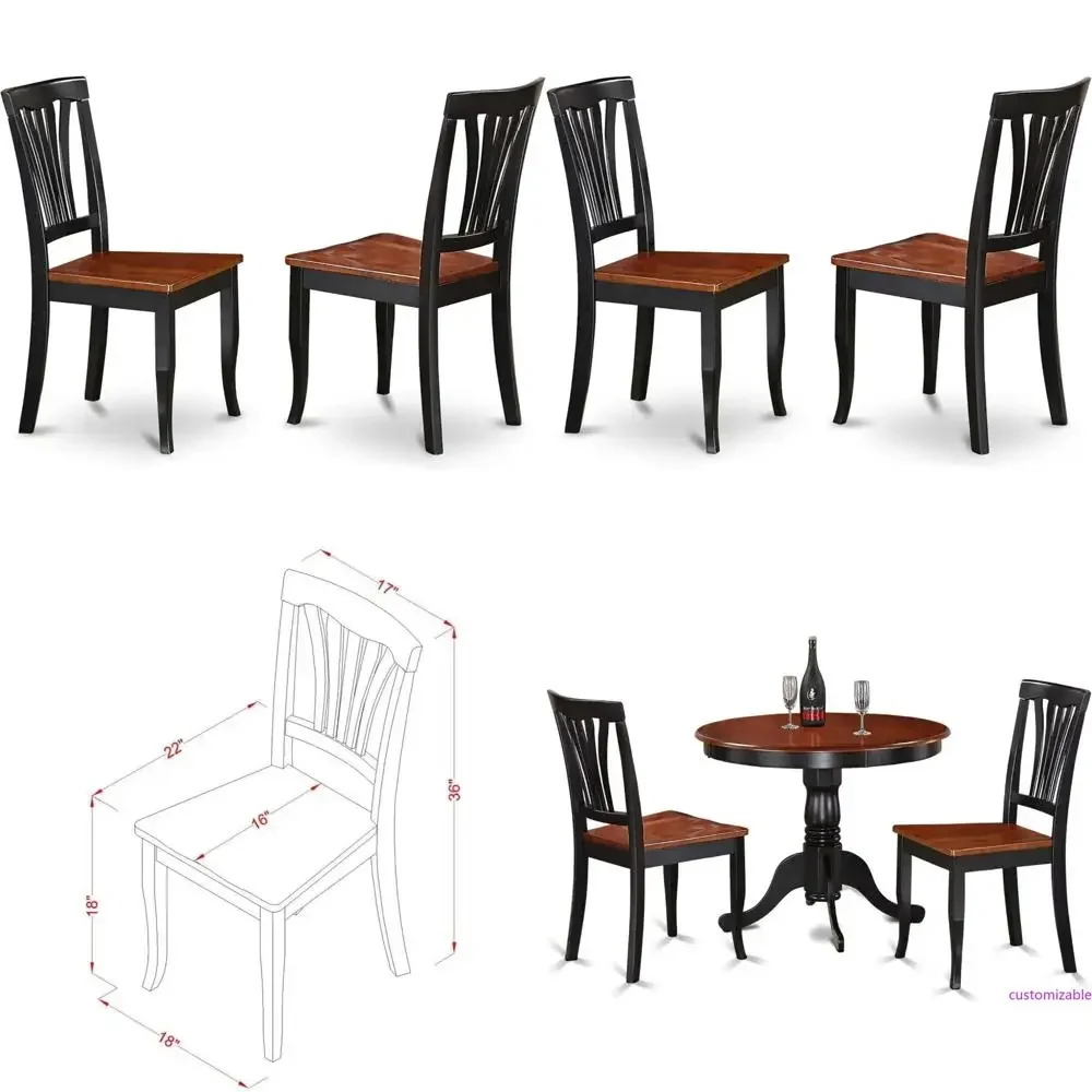 ANAV3-BLK-W 3-Piece…