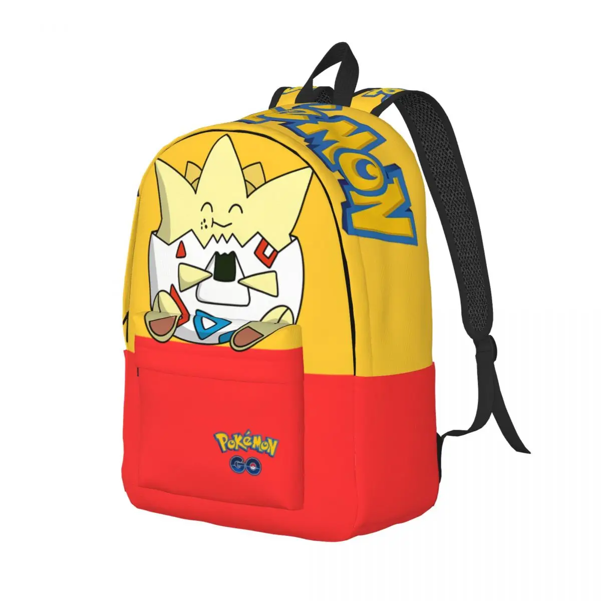 Storage Bag Pokemon Hungry Togenigri Sticker Multi Compartment Pocket Monster Pikachu Office Staff Gift Good Quality Laptop Bag