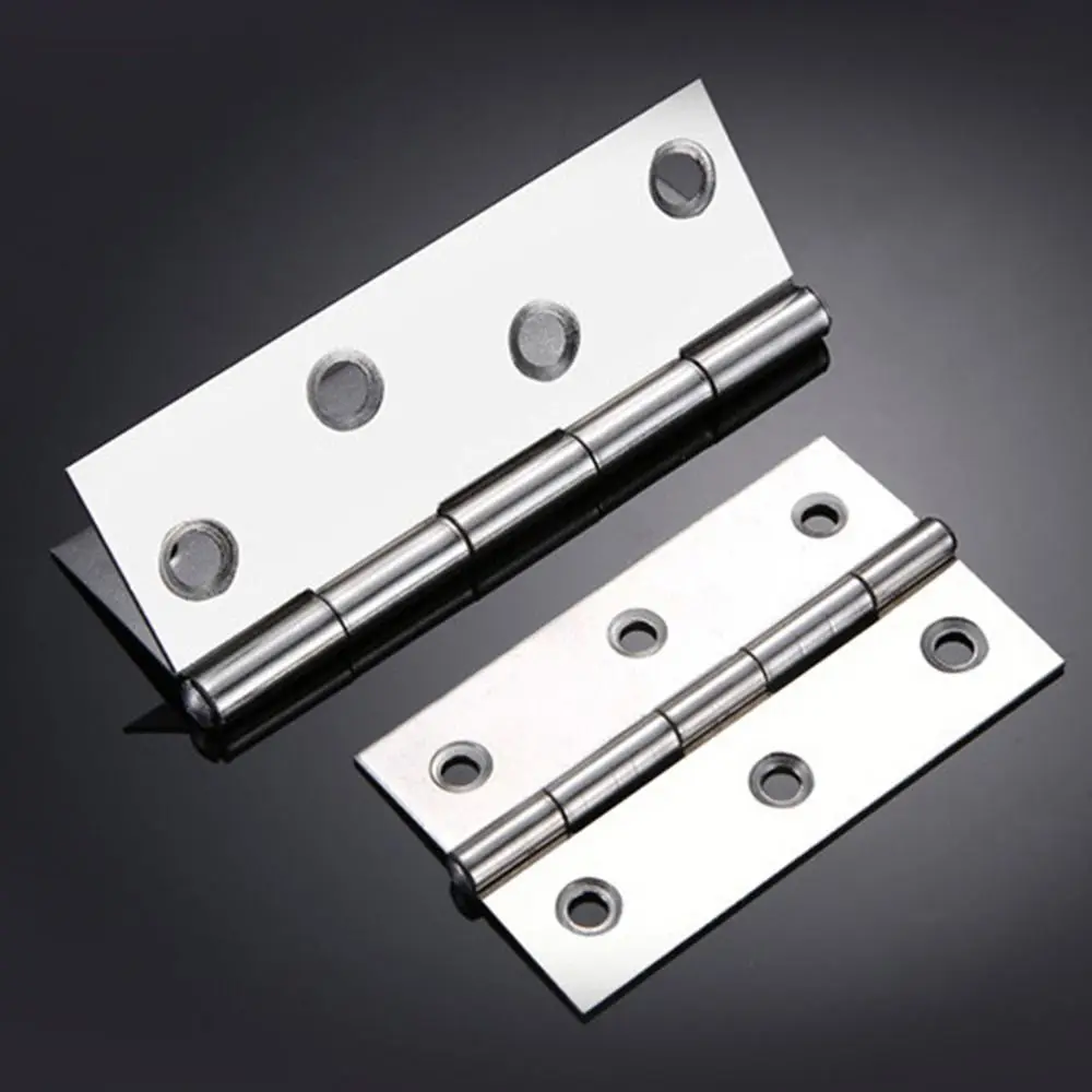 1/1.5/2/2.5/3 Inch Door Hinges 201 Stainless Steel Cross Hinge Folding Window Door Cabinet Cupboard Accessories Hardware