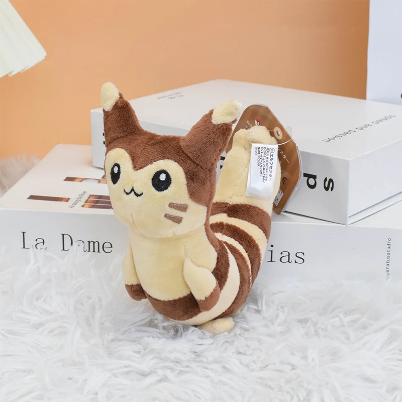 Furret Sentret Plush Toy Kawaii Shiny Pink Brown Furret Plushies Scolipede Caterpie Stuffed Doll Pillow Cartoon Toys