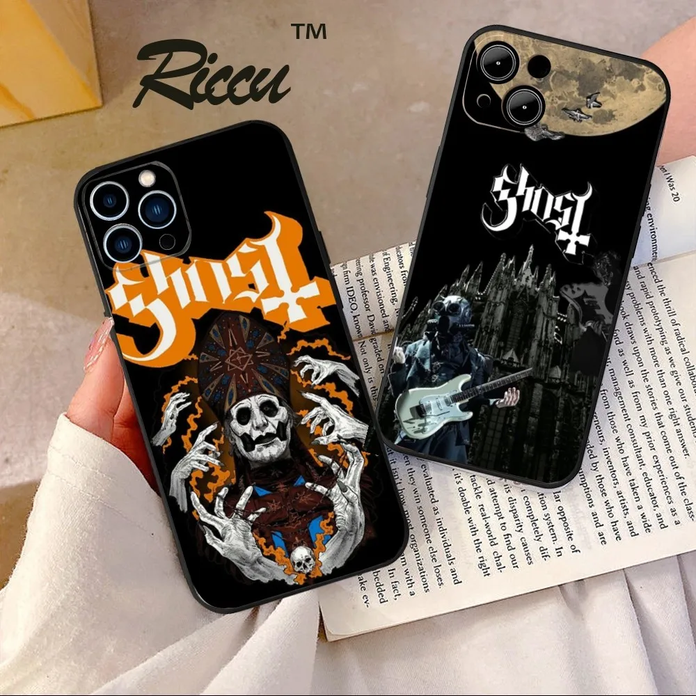 G-Ghost Heavy Metal Band Phone Case  For IPHONE 15,13,14,12,Mini ,11, Xr, X ,Xs Pro Max 8, 7 Plus Back Cover