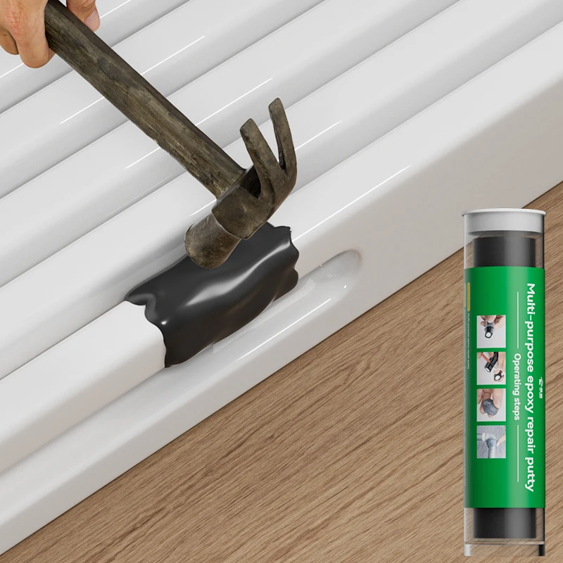 Sellador de tubos adhesivo para reparación de tuberías, masilla de plástico epoxi, sellador de tuberías, masilla de silicona compuesta para reparación de azulejos