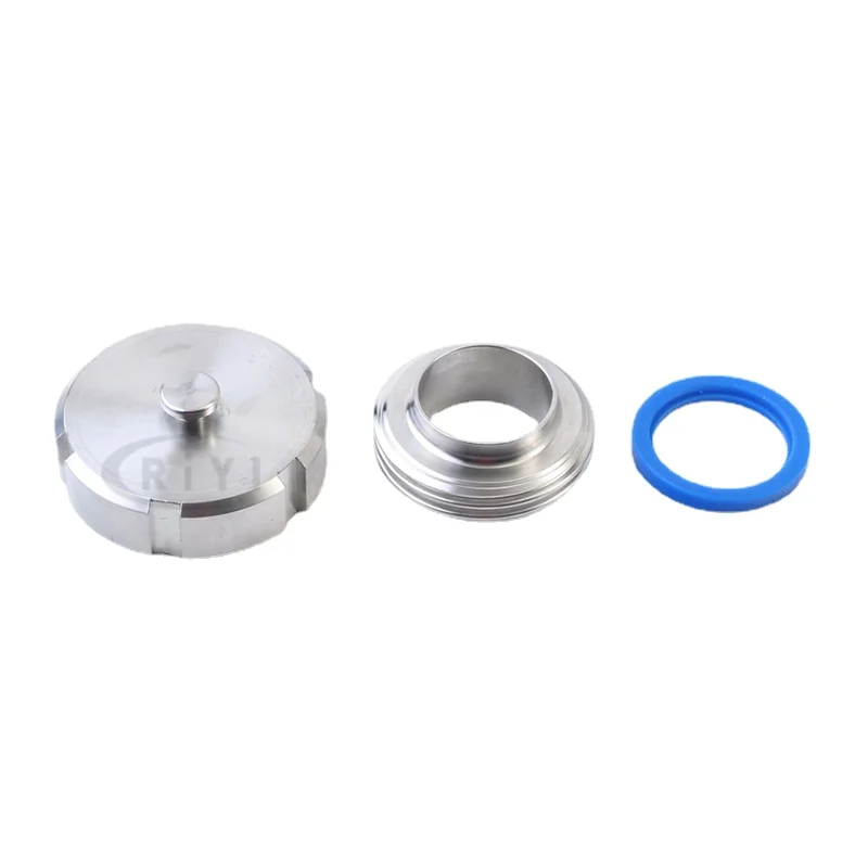 SMS 25 32 38 51 57 63-159mm 304 Edelstahl Sanitär Couping Union Satz Ende Kappe Homebrew sanitär Fitting – Detail 3