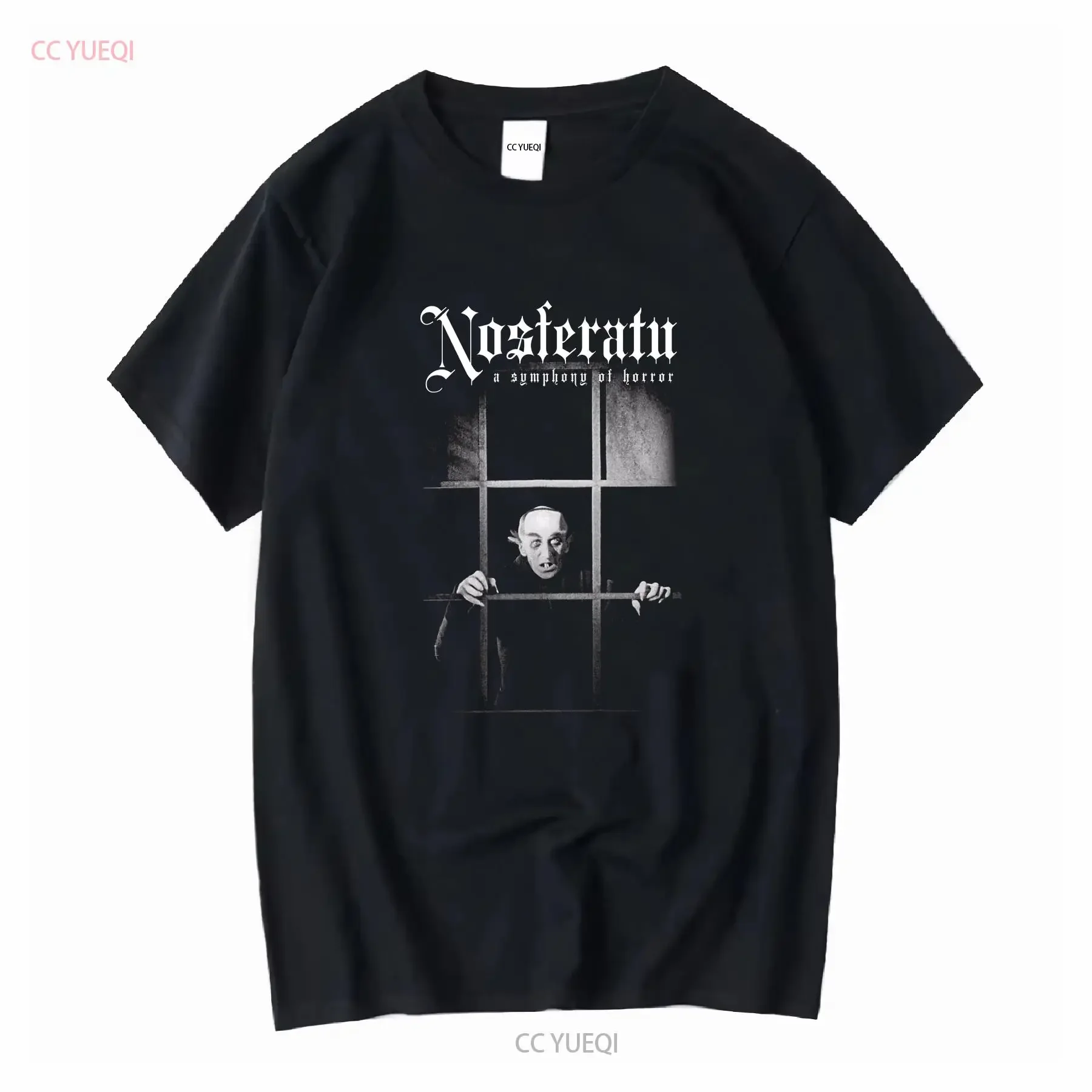 NOSFERATU T Shirt A Symphony of Horror F W Murnau Bram Stoker Movie Count Orlok Vampire long or short sleeves vintage Washed