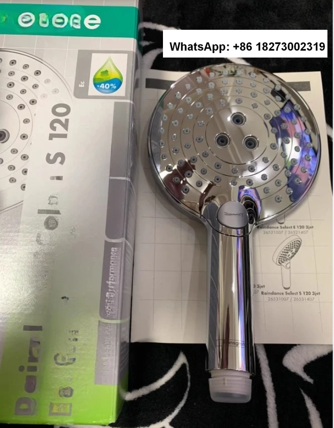 German selectS120 Flying Rain Three Speed Handheld Shower 26531000