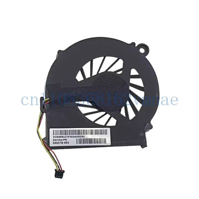 Ventilador de Refrigeración para Portátiles HP Pavilion G7 G6 CQ42 CQ62 CQ56, Ventilador de Repuesto para Sistema de Refrigeración de Computadoras Portátiles con Alto Rendimiento