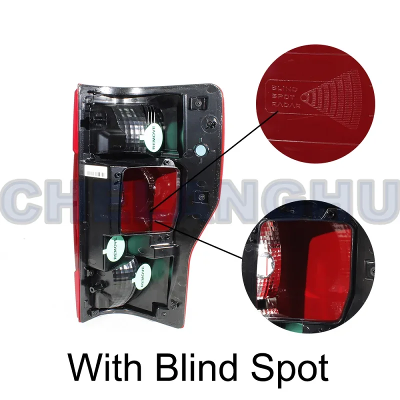 Tail Light For Ford F250 2020 2021 2022 2023 Left Side Rear Lamp can be installed Blind spot modules Car accessories