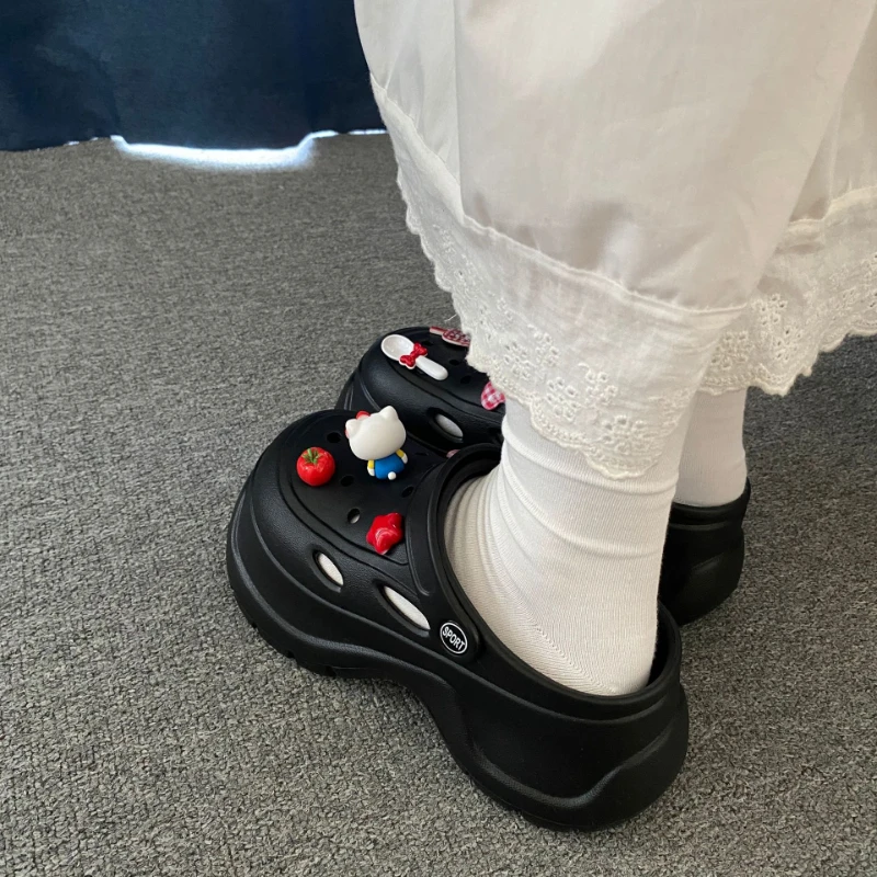 11PCS Sanrio Hello Kitty Cute Cartoon Shoe Buckle Perfect Accessory for Women and Girls, Ideal Xmas Gift Set