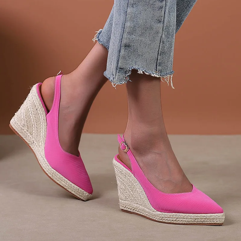 Casual Heels Closed Shoes Pointed Pumps Sandals Ladies Basketball Platform Women\'s Sneakers on Thick Soles Clogs On A Wedge Slin