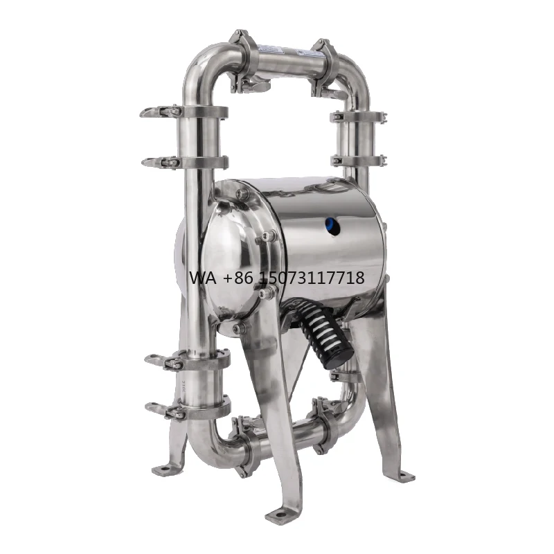 

QBW3-40 Sanitary Pneumatic Pump Pneumatic Double Diaphragm Pump Food Grade Ar Operated Pumps in Food Industry