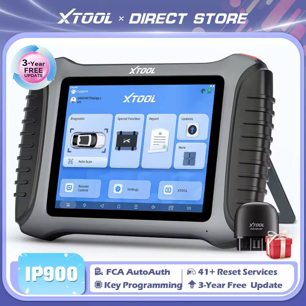 XTOOL InPlus IP900 Automotive Scanner VS XTOOL D8S Diagnostic Tools AI-Assisted Bidirectional OBD2 Scanner 41 Resets 3-Year Free