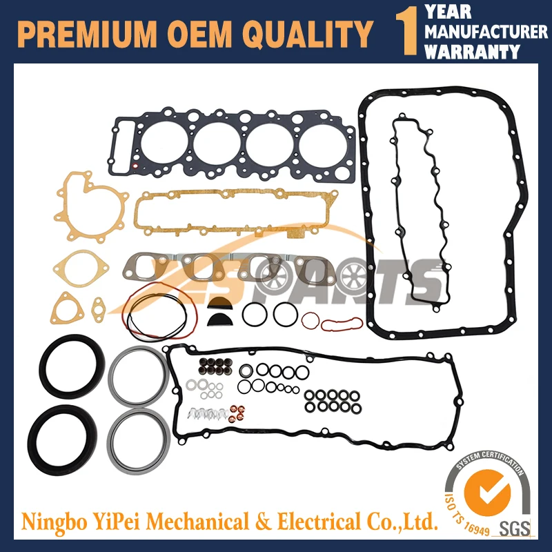 

4HF1 Engine Full Gasket Set For Isuzu 4HF1-N NPR NKR ELF Truck 4.3L