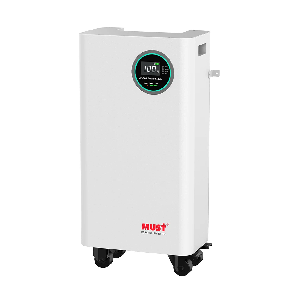 Anpassbarer 2650 kWh Eisenphosphat (LiFePO4) wandmontierter Lithium-Ionen-Akku für MUST LP16
