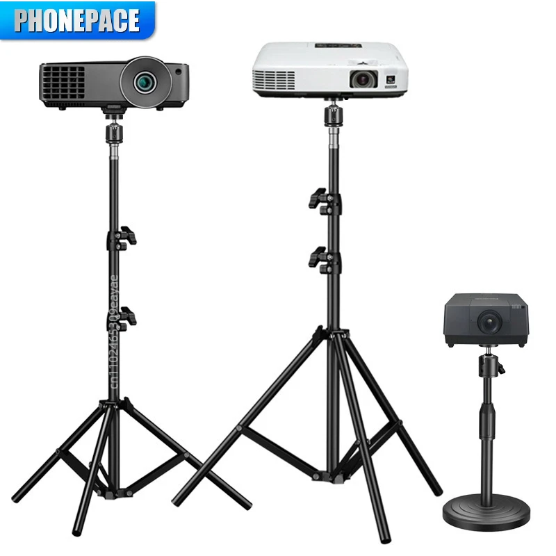 PHONEPACE Foldable Tripod Stand - Projector Camera Mobile Phone Computer Notebook Holder Durable Stable Base view 4