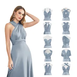 4 Colors Infinity Dress Convertible Evening Dresses Women Multi-way Formal Bridal Gowns Wedding Party Cocktail Vestido De Gala