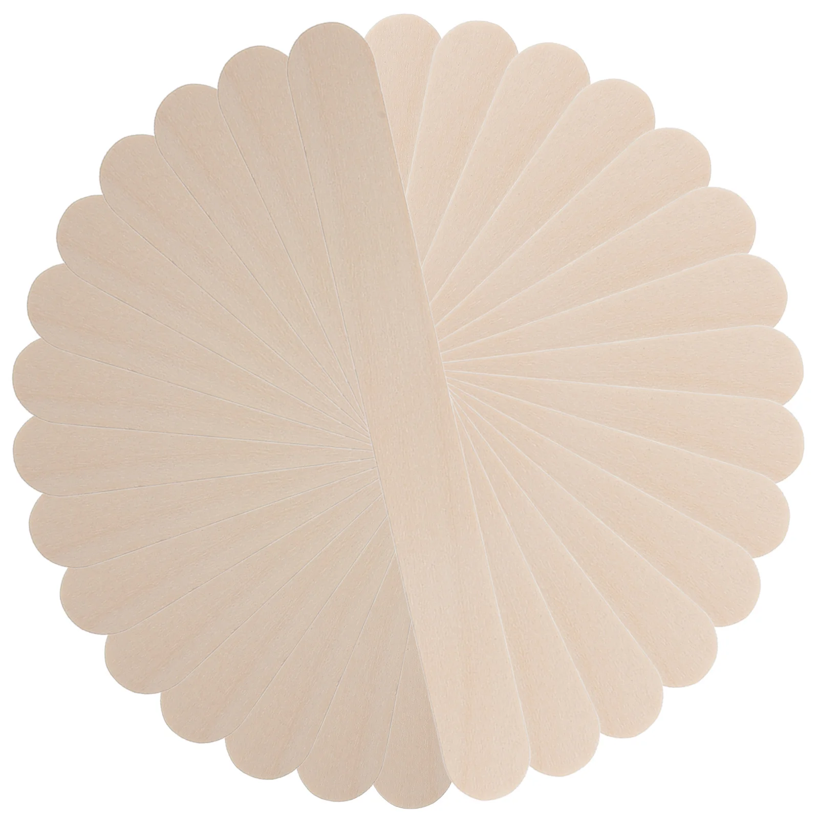 

100Pcs Wooden Tongue Depressors 5.75 Inch Popsicle Sticks for Crafts Kids Throat Examination Tool Eco Friendly Paper Pack Wood