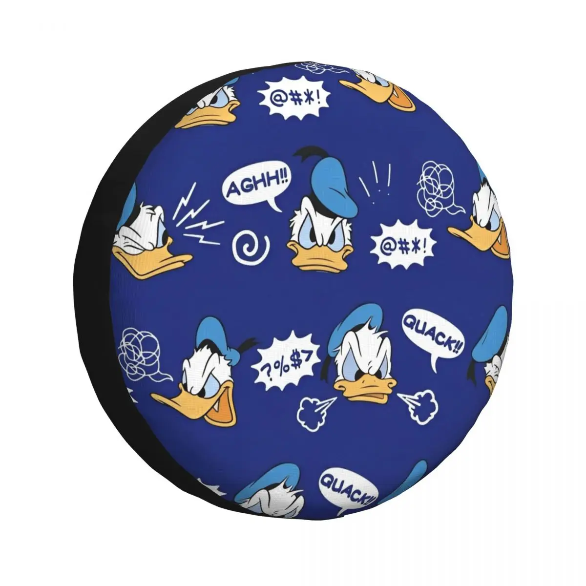 

Disney Donald Duck Spare Tire Cover for RV Trailer Waterproof Car Wheel Cover with Fit for SUV Camper Off-Road Vehicle