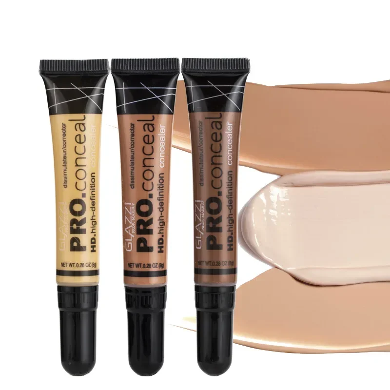 1 PC Long Lasting Concealer Cream Oil Control Liquid Foundation Women Face Makeup Korean Cosmetics Long Lasting Contour Gel