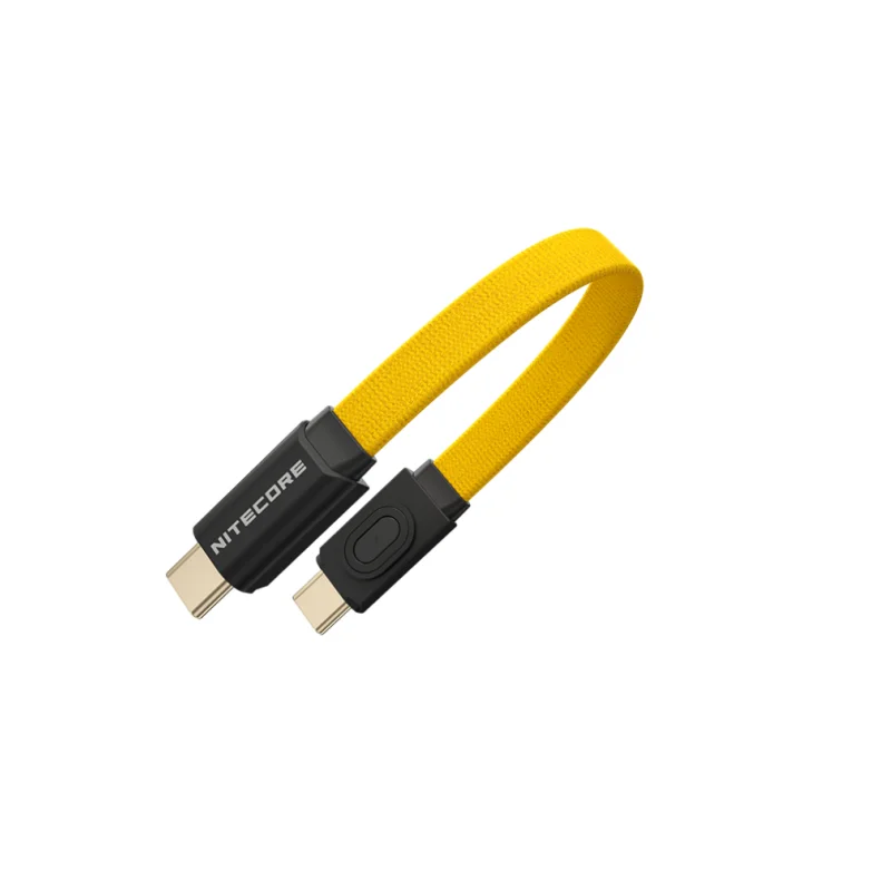 NITECORE NLink10 USB-C Magnetic Fast Charging Cable 60W 3A 7CM Short Dual Type-C Cable Magnetic Storage For NB10000 Power Bank
