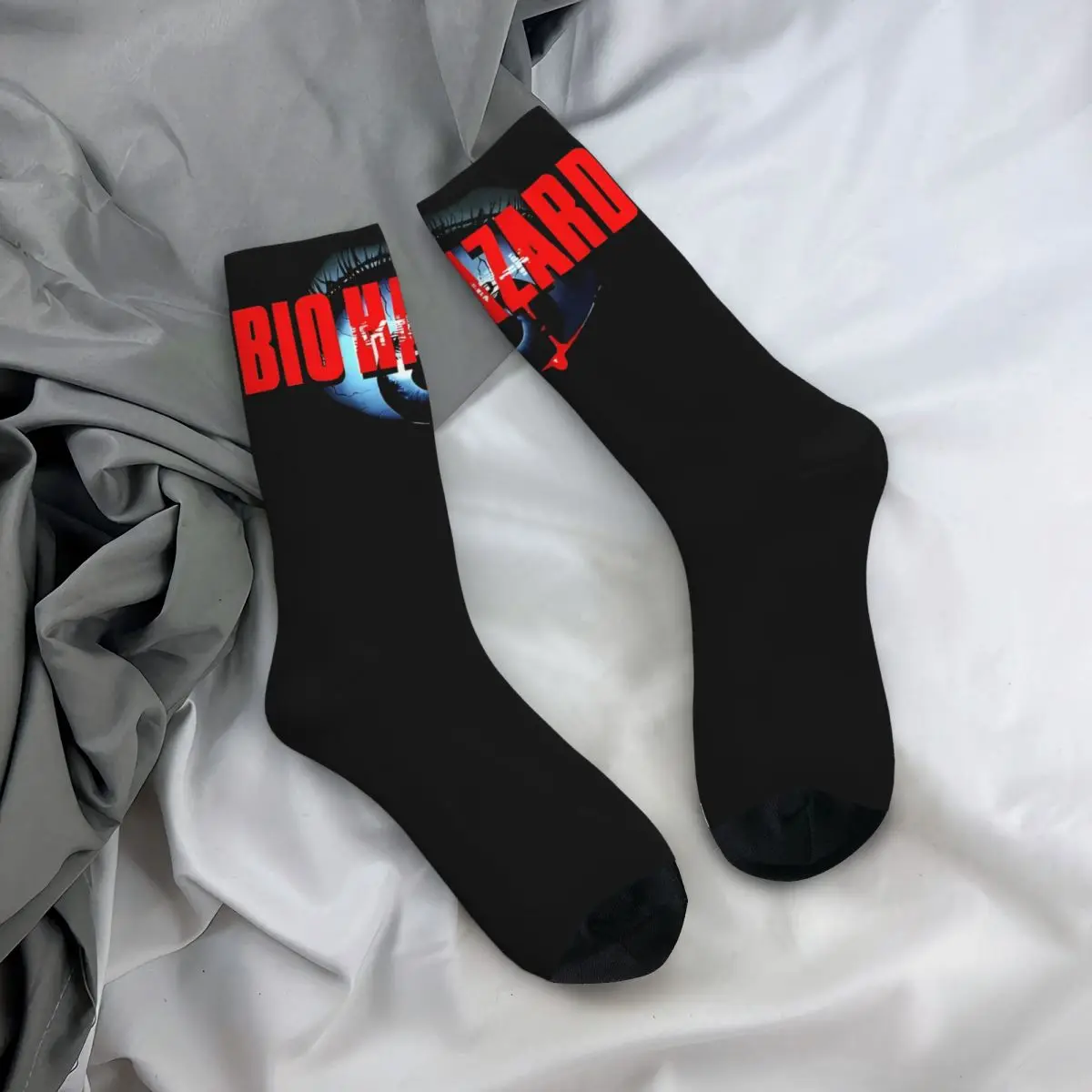 3D printing cosy Unisex Socks,Running Resident Evil Silent Hill Biohazard Interesting Four Seasons Sock