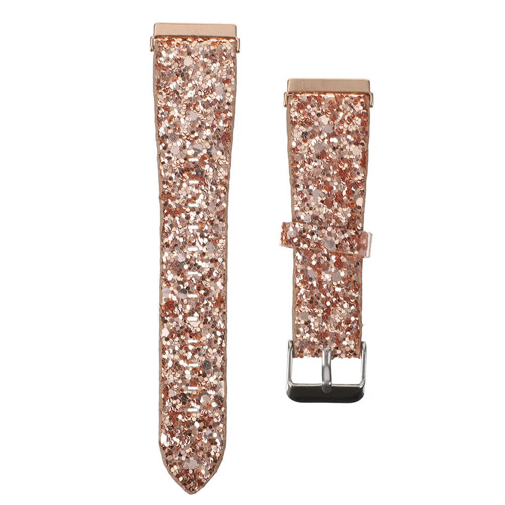 

1Pcs Glitter Watch Strap Replacement Fashion Casual Watchband Durable Comfortable for Chic Wristband