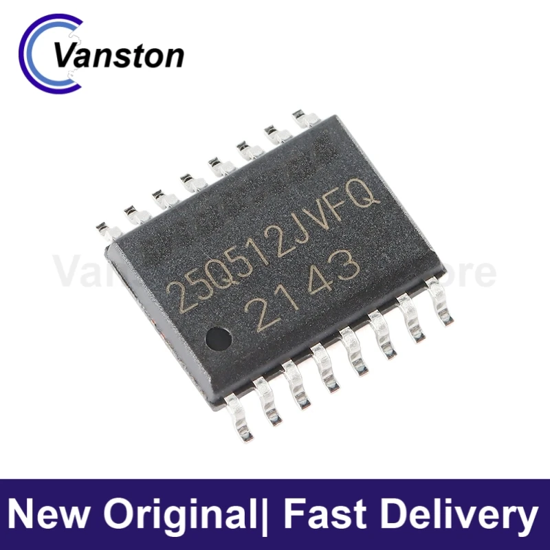 W25Q512JVFIQ  SOIC-16  3V 512M-Bit Serial Flash Chip New Original