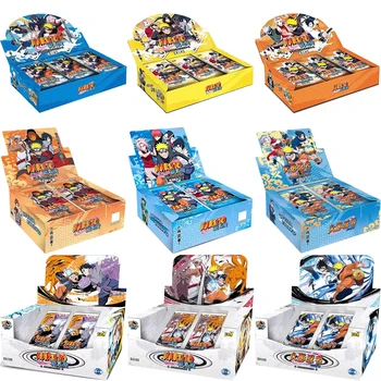 KAYOU Genuino Naruto Serie Completa Carta Booster Pack Anime Figura Rara Collezione di Carte Flash Card Giocattolo Per I Bambini Regali di Natale