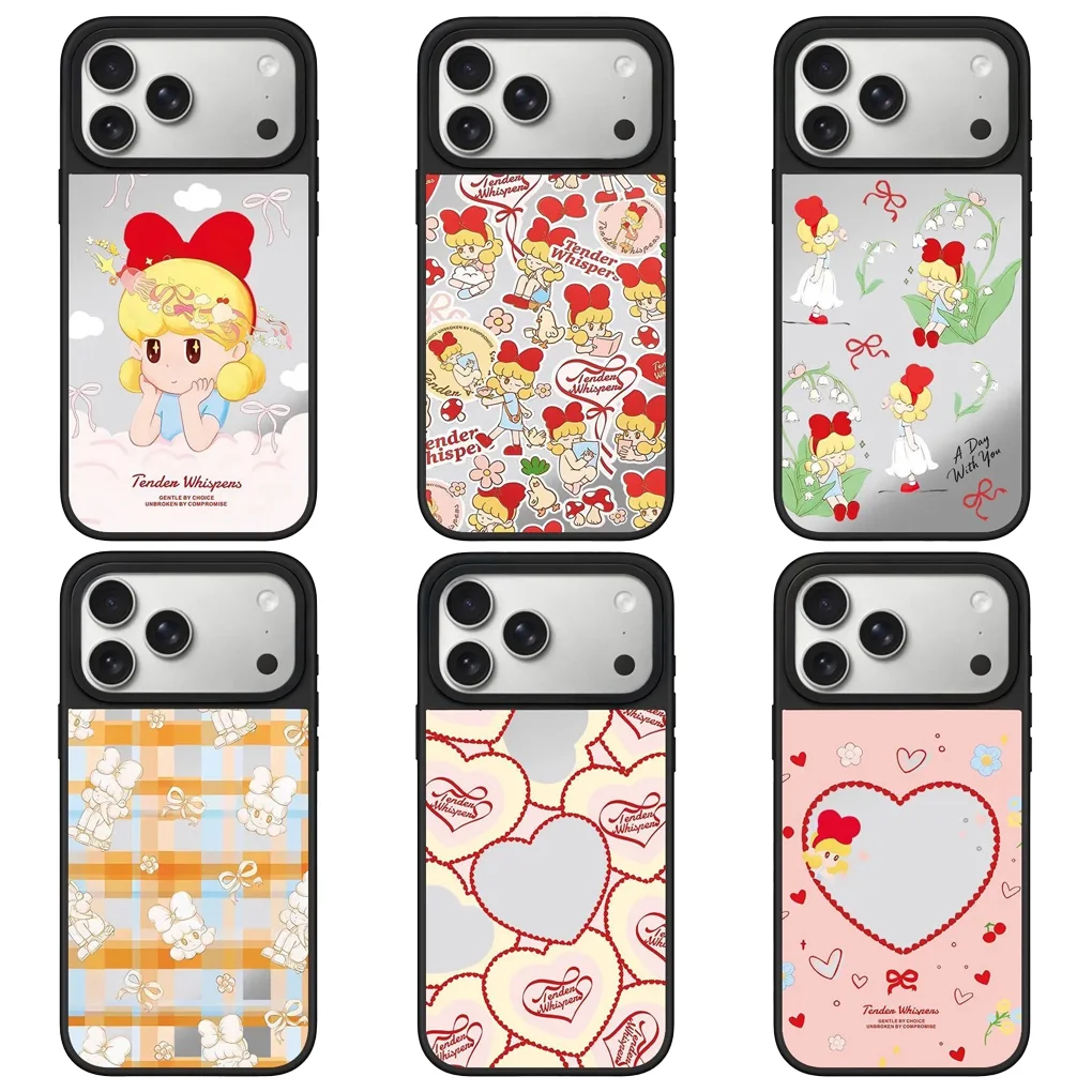 Pink Heart Girl Mir…