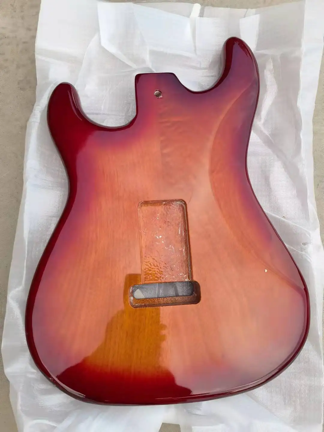 painted New SSS Electric guitar Body Solid Body DIY top mahogany Unfinished solid wood #869