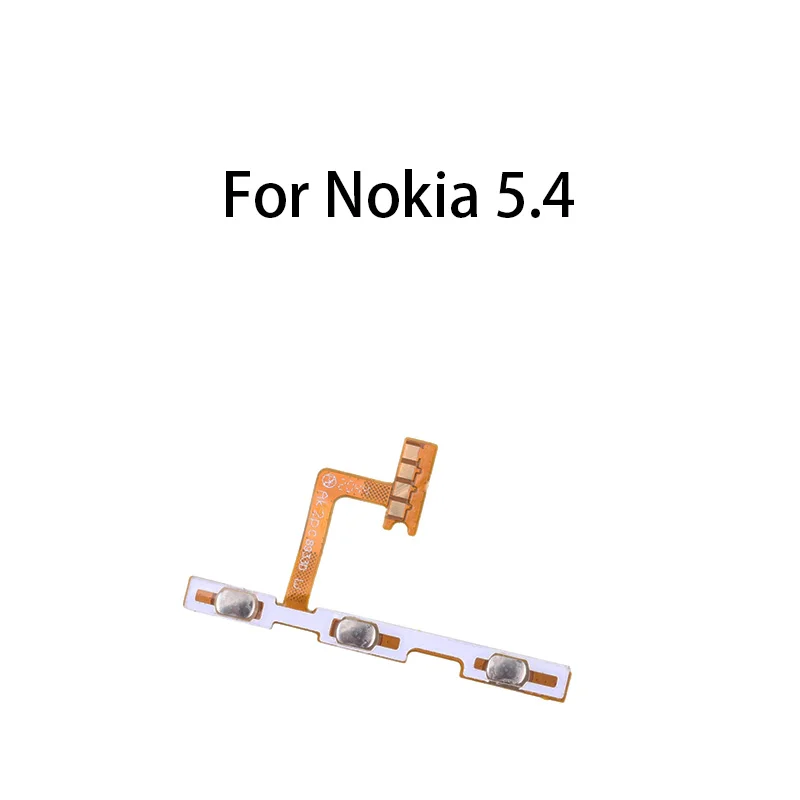 

Gefensi Power ON OFF Mute Switch Управление кнопкой громкости Гибкий кабель для Nokia 5.4