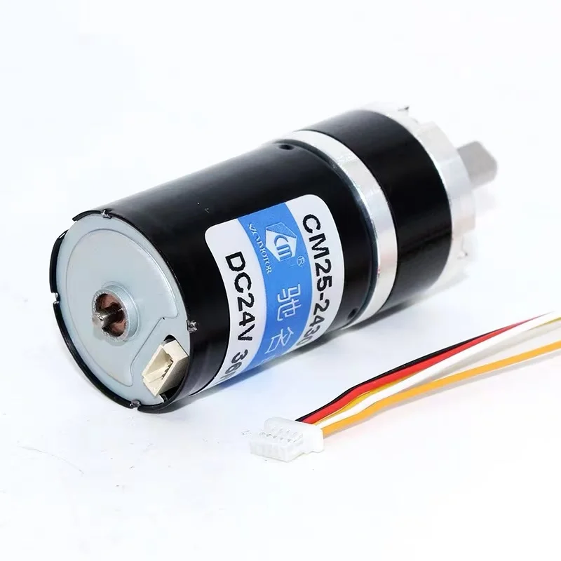 25mm Waterproof Planetary Reduction Brushless DC Electric Motor 12V 24V Large Torque Long Life