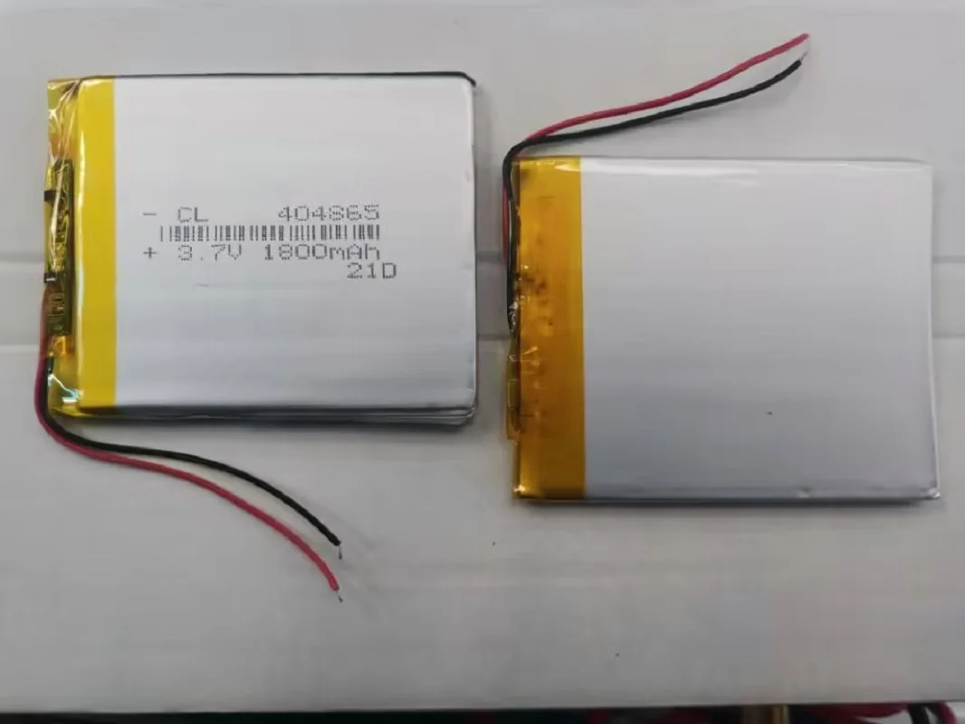 New 3.7 V 404865 404865P 1800mah lithium battery