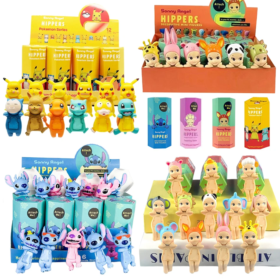 Envoyer aléatoire pour Mofusand Hippers décoratifs Mini figurines d'anime ornements poupées Fans enfants cadeaux d'anniversaire de noël