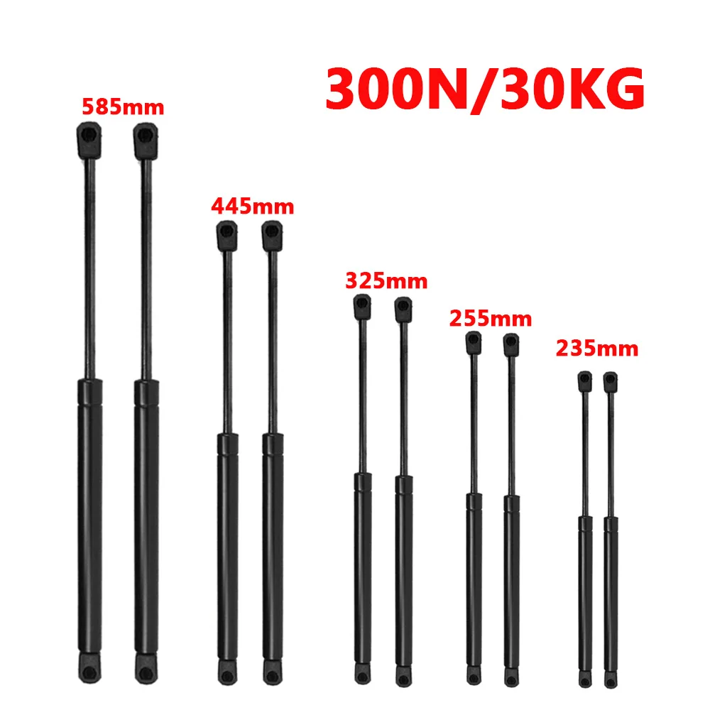 

Set of 2 Universal 300N 235/255/325/445/585mm Strut Bars Gas Spring Lift Support Car Caravans Door Windows Hatch Boat Bus