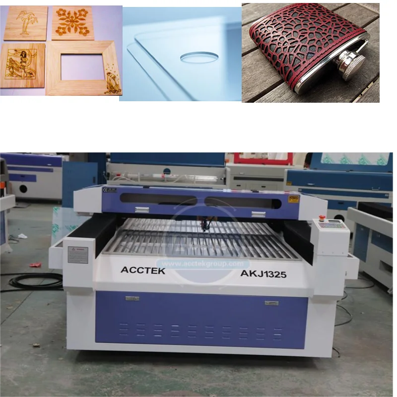 AccTek Hot Sale Lazer Machine For Arcrylic Engraving Advertising Industrial Sign Making Wood Cutting Paper laser corte y grabado