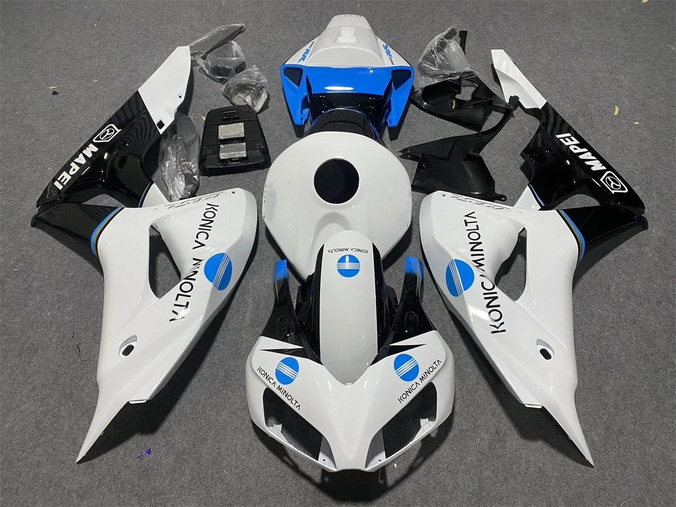 

A/Для CBR1000RR CBR 1000RR CBR1000 RR 2006 2007, комплект обтекателя мотоцикла, АБС-пластик, обвесы для всего тела, белый