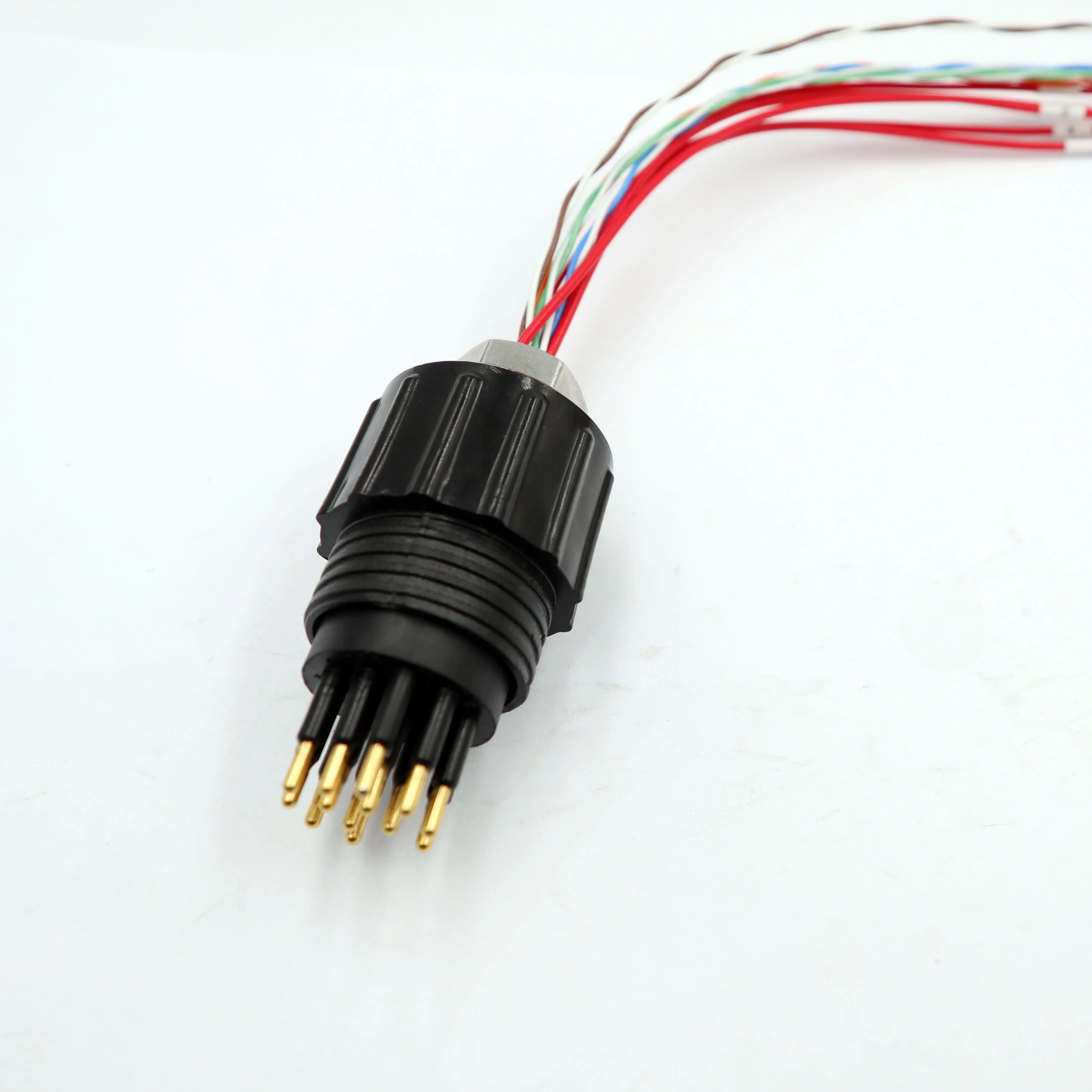 Waterproof Male/Female Ethernet 13-Core Gigabit Network 8-Core Power 5-Core Underwater Cable Connector IP68 Stainless Steel
