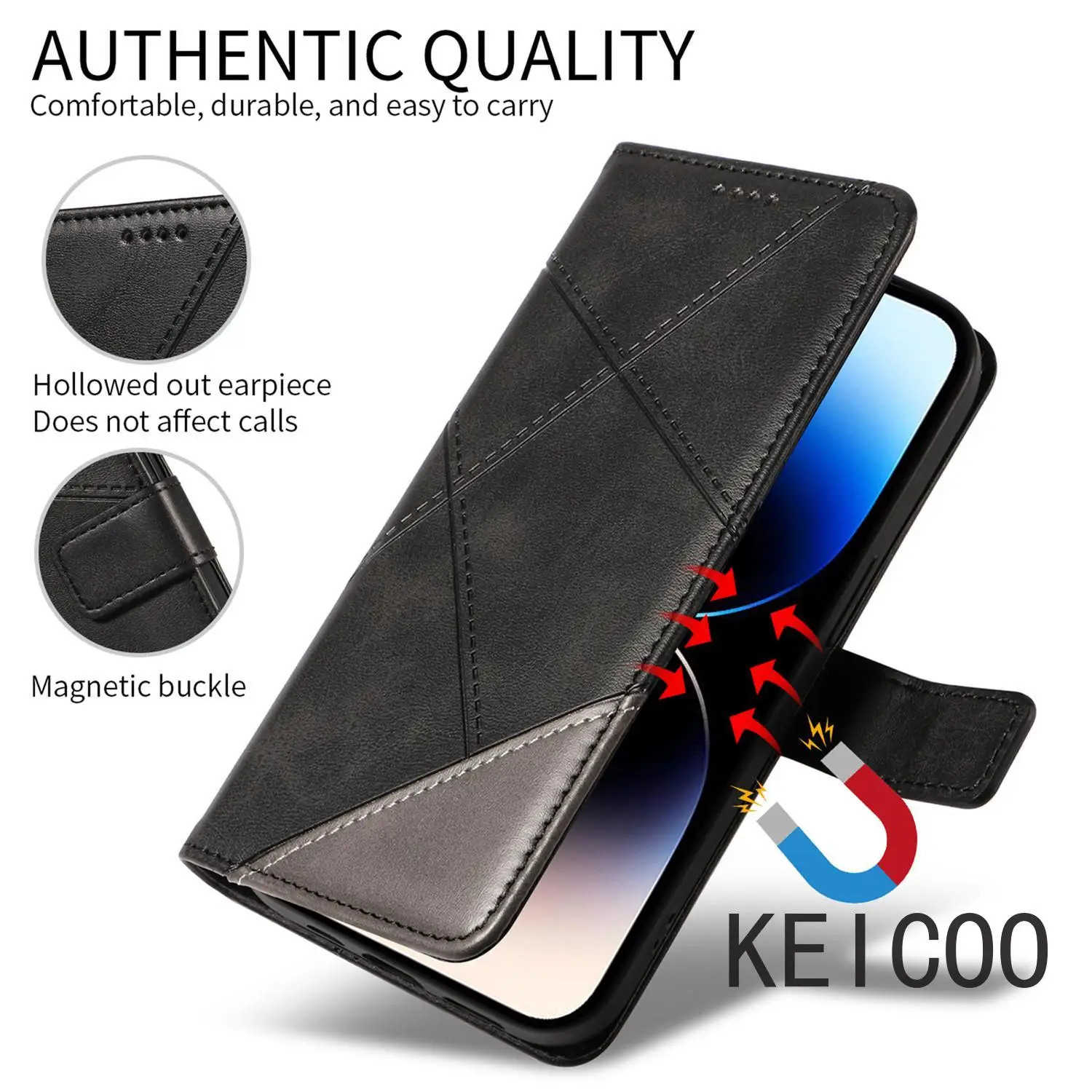 Leather Wallet Case for Moto G13 G23 G53 G73 G14 G32 G54 G84 G34 G85 G04 G24 E20 E30 E40 E32 E22 E13 E14 Flip Satnd Phone Cover