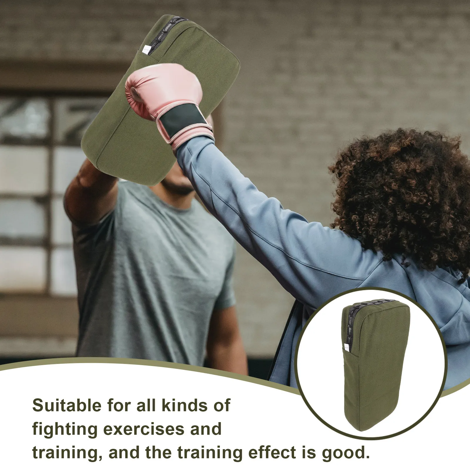 Thickened Boxing Body Shield Pad for Martial Arts Training Kickboxing Muay Thai Taekwondo Punching Kicking Strike Protection