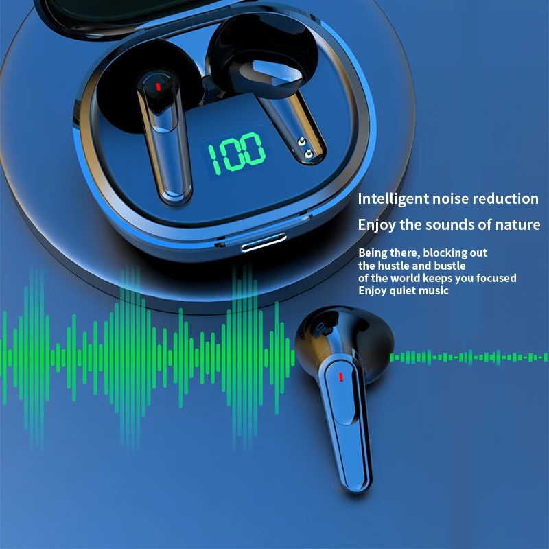 Pro50 Bluetooth earphones with true  wireless  TWS  earbuds  for  noise  reduction in  gaming and esports, Bluetooth earphones image 4
