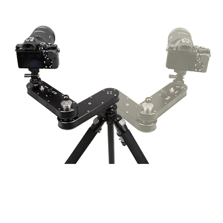 Portable PTZ Lens Wide Angle Lens 4 Extended Camera Slider Maneuver for SLR camera Smartphone