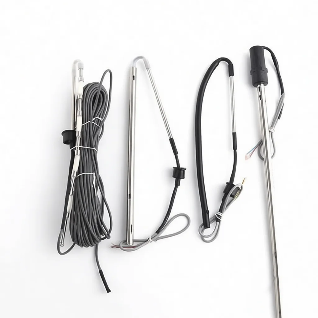 Solar Water Level Gauge Temperature Controller Sensor Integrated Probe Tool Home Heating System Monitoring Device Smart