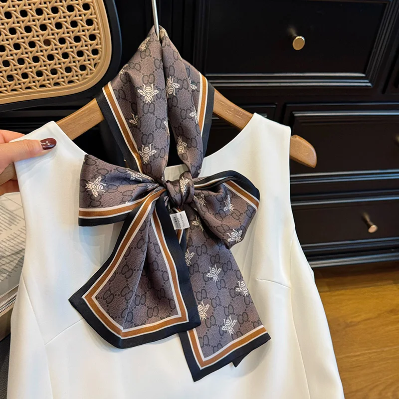 caramel-silk-scarf-women's-new-2026-long-narrow-high-end-gift-00-silk-spring-autumn-versatile-small-scarf