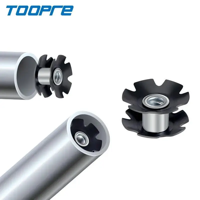 TOOPRE Bicycle Headset Hanging Core MTB Mount Core Fastening Bolts Star Nuts Expansion 28.6 Faucet Fork Flower Heart Tool