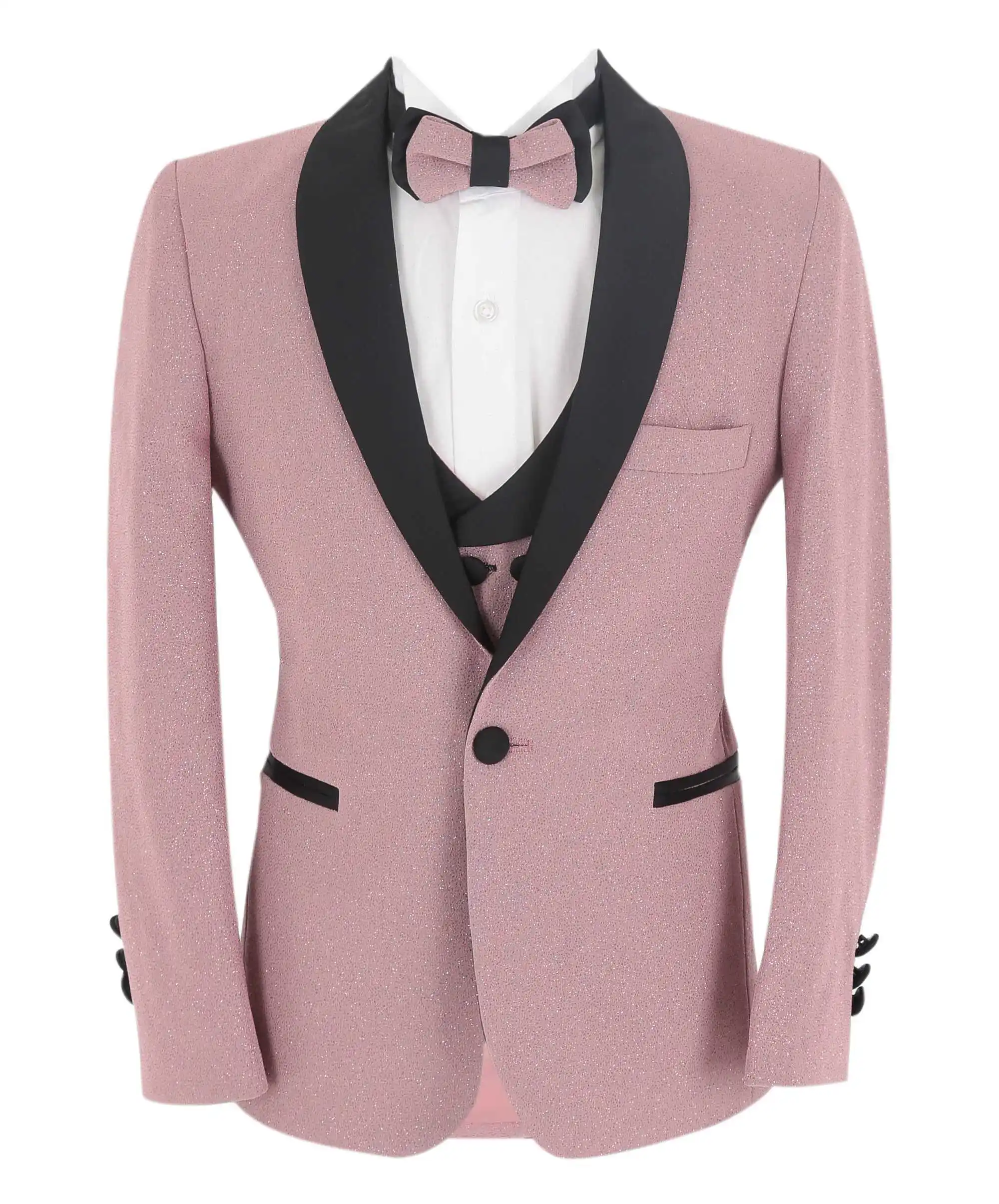 Glamorous Custom Made Men Suit Set Tailor Made Suit Regular Bespoke Double Breasted Casual Suits Slim Fit Groom Tuxedos For Men